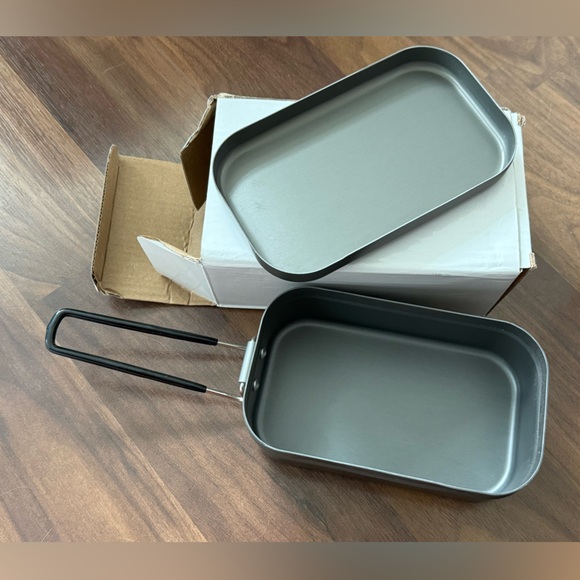 Multi-functional Aluminum Camping lunch box 800ml - Picture 2 of 4